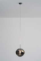 Metallic Lava Glass Pendant Lamp