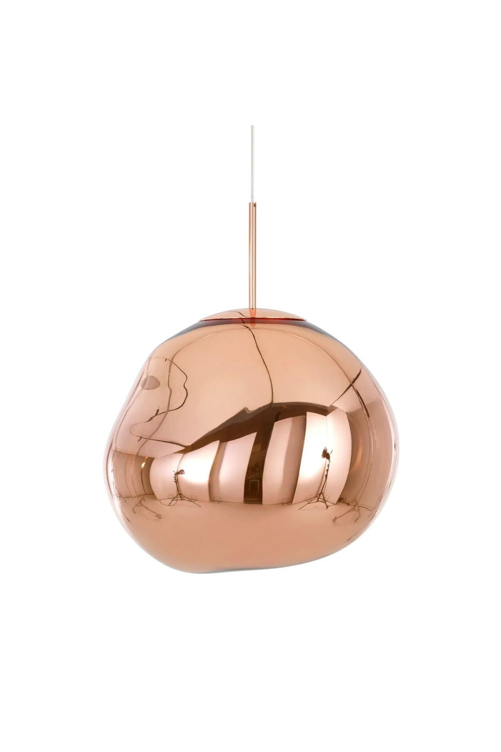 Metallic Lava Glass Pendant Lamp