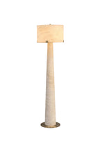 Meridian Column Alabaster Floor Lamp