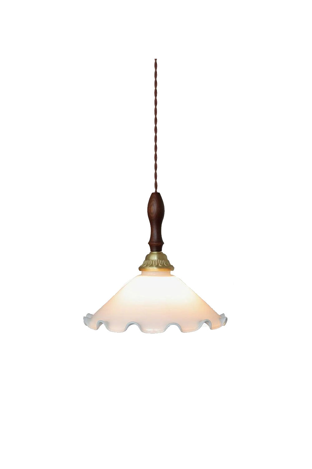Milky Flower Pendant Light