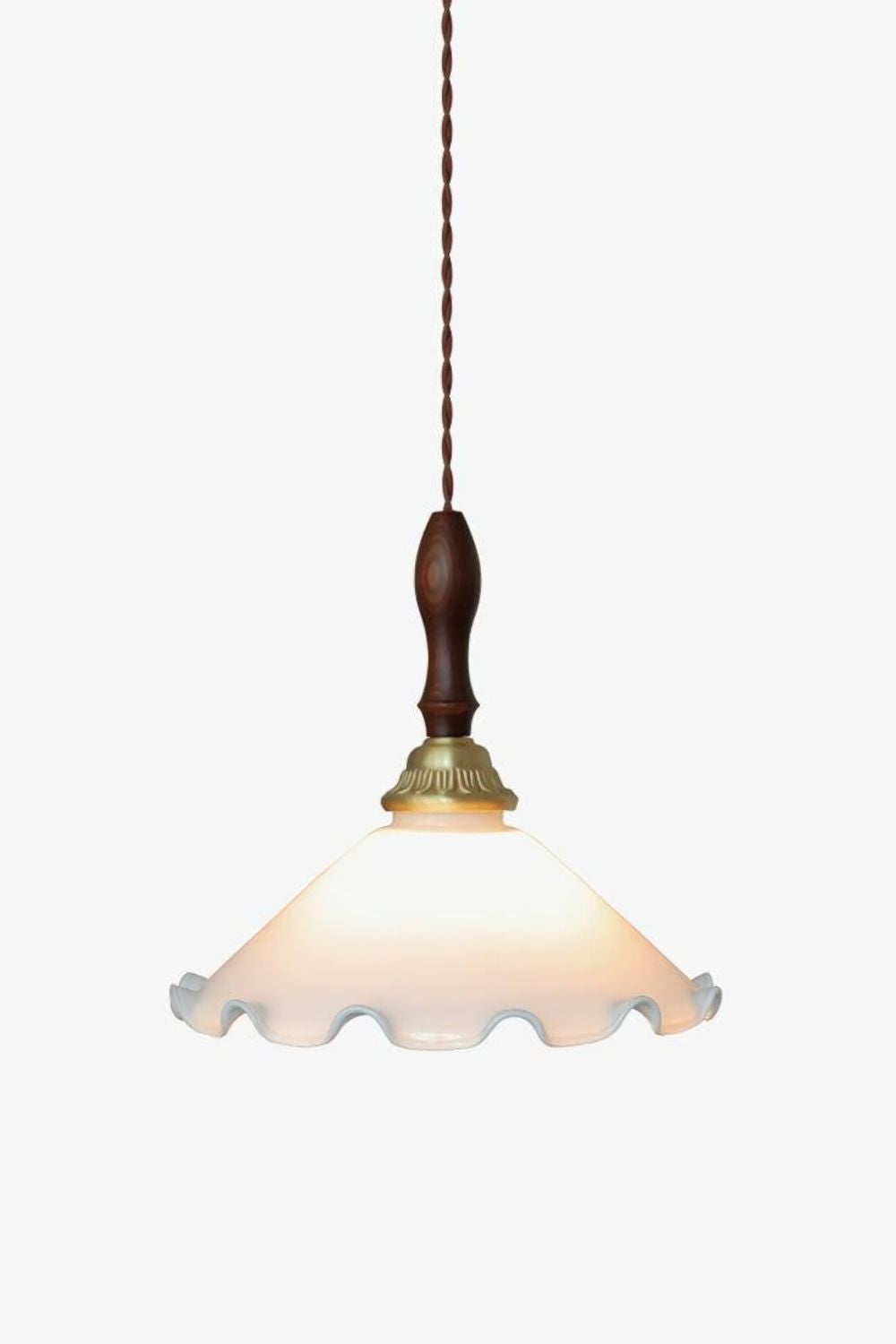 Milky Flower Pendant Light