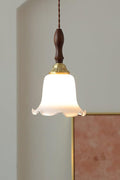 Milky Flower Pendant Light