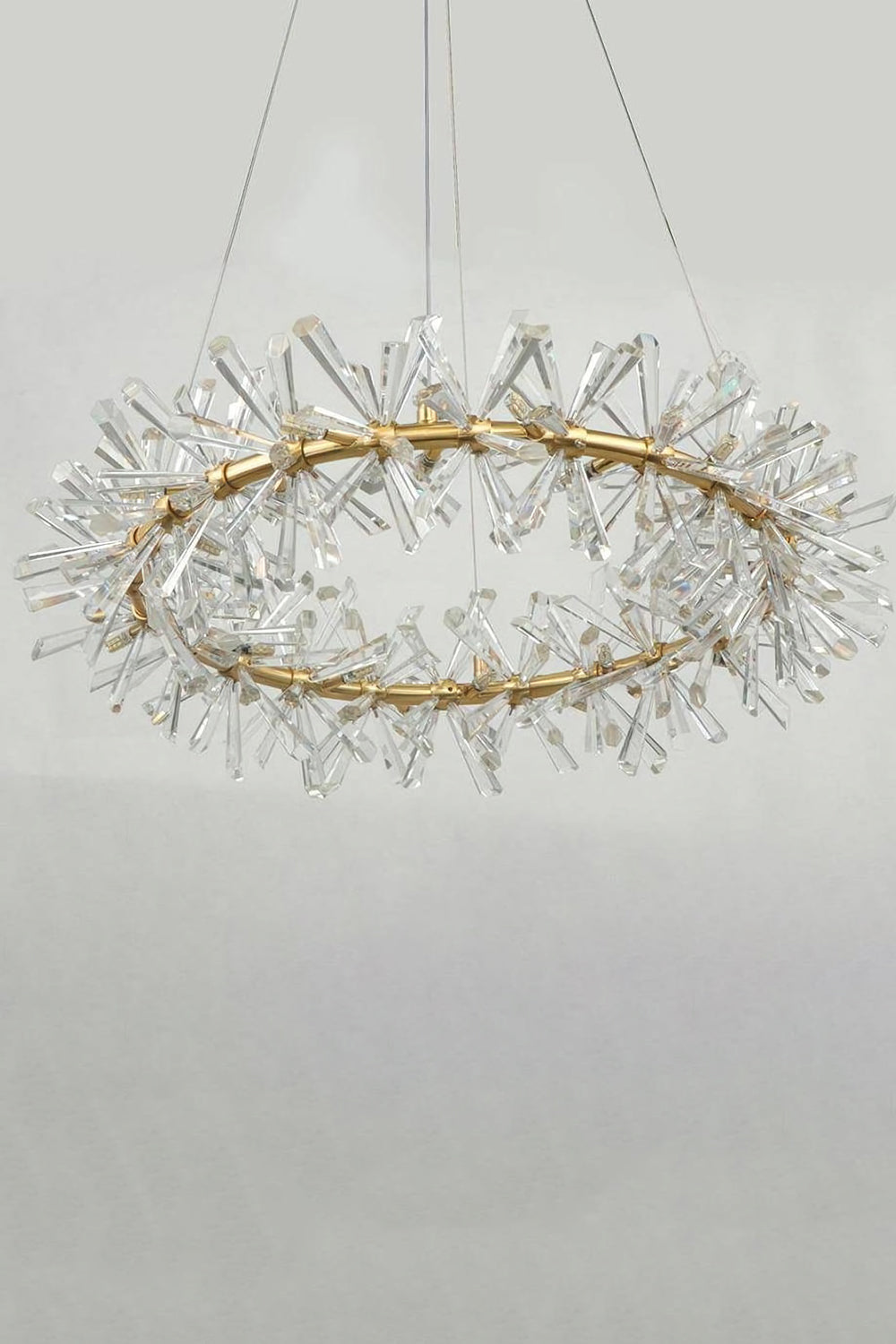 Mira Crystal Ring Chandelier