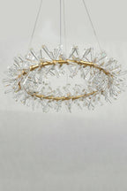 Mira Crystal Ring Chandelier