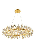 Mira Crystal Ring Chandelier