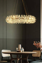 Mira Crystal Ring Chandelier