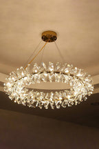 Mira Crystal Ring Chandelier