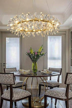 Mira Crystal Ring Chandelier