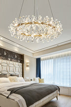 Mira Crystal Ring Chandelier