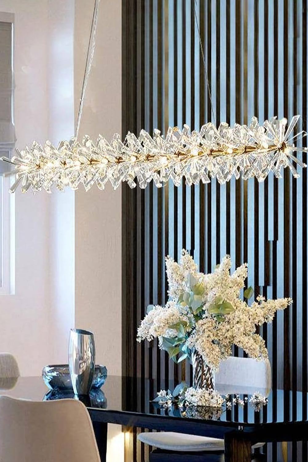 Mira Crystal Ring Chandelier