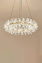 Mira Crystal Ring Chandelier