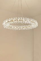 Mira Crystal Ring Chandelier