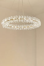 Mira Crystal Ring Chandelier