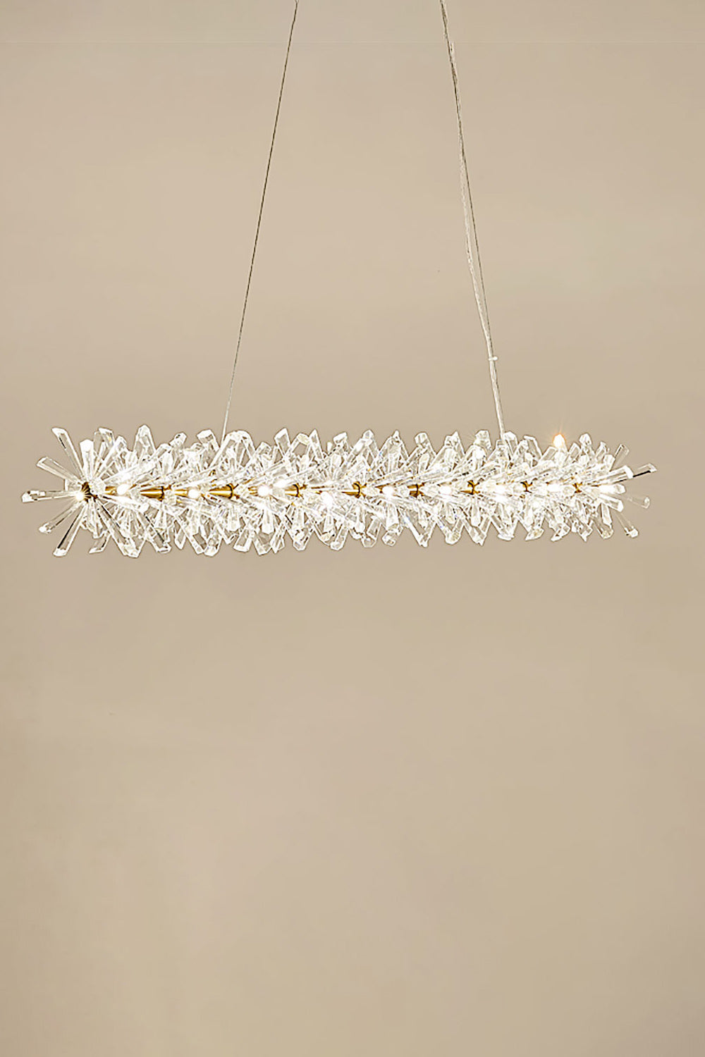 Mira Crystal Ring Chandelier