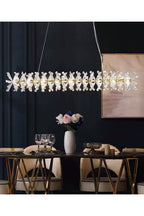 Mira Crystal Ring Chandelier