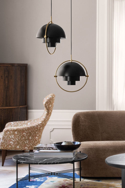 Adjustable Layered Pendant Light
