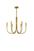 Multi-head U-shaped Chandelier