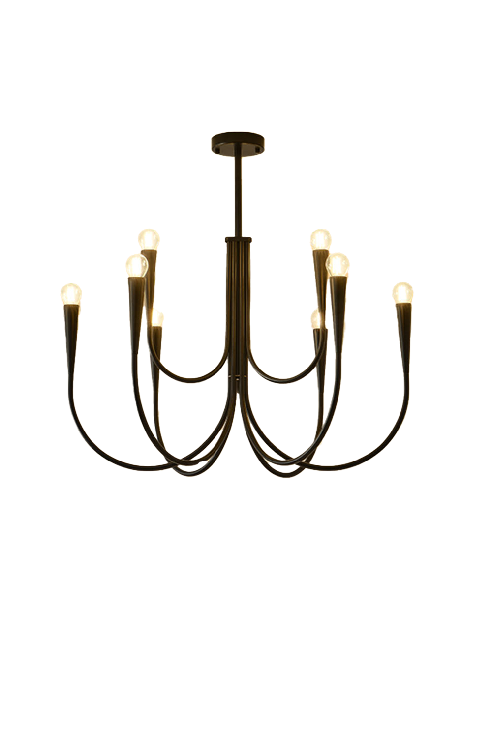 Multi-head U-shaped Chandelier