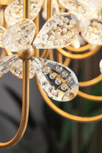 Olander flower crystal chandelier