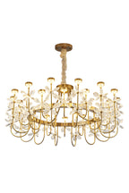 Olander flower crystal chandelier