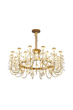 Olander flower crystal chandelier