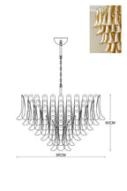 Art Petals Chandelier