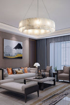 Rock Alabaster Chandelier