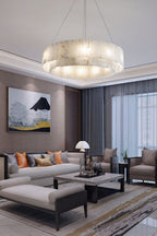 Rock Alabaster Chandelier