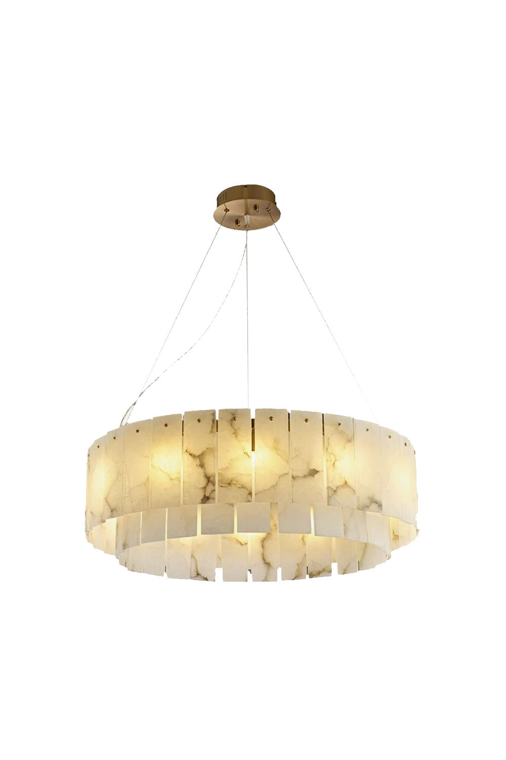 Rock Alabaster Chandelier
