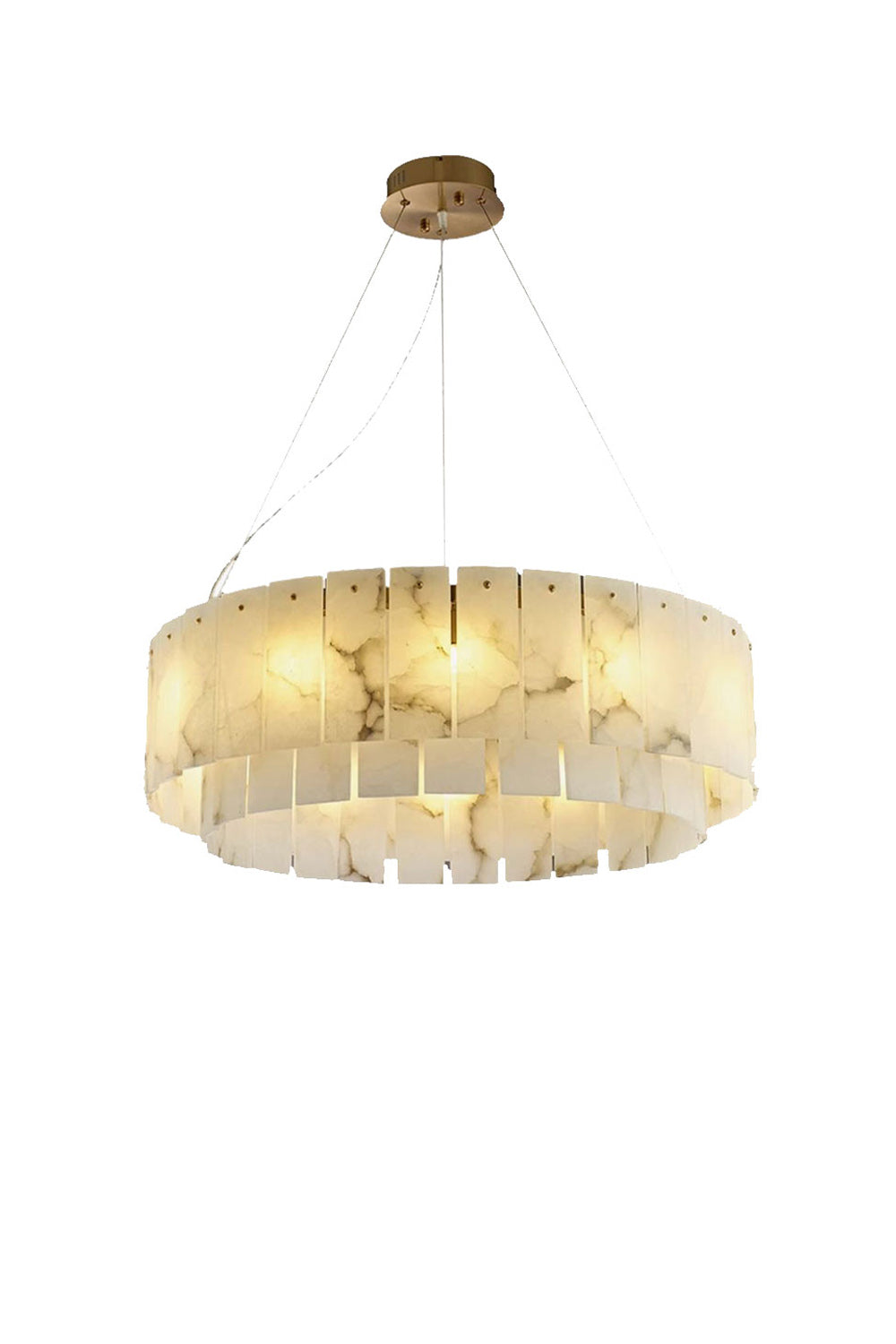 Rock Alabaster Chandelier
