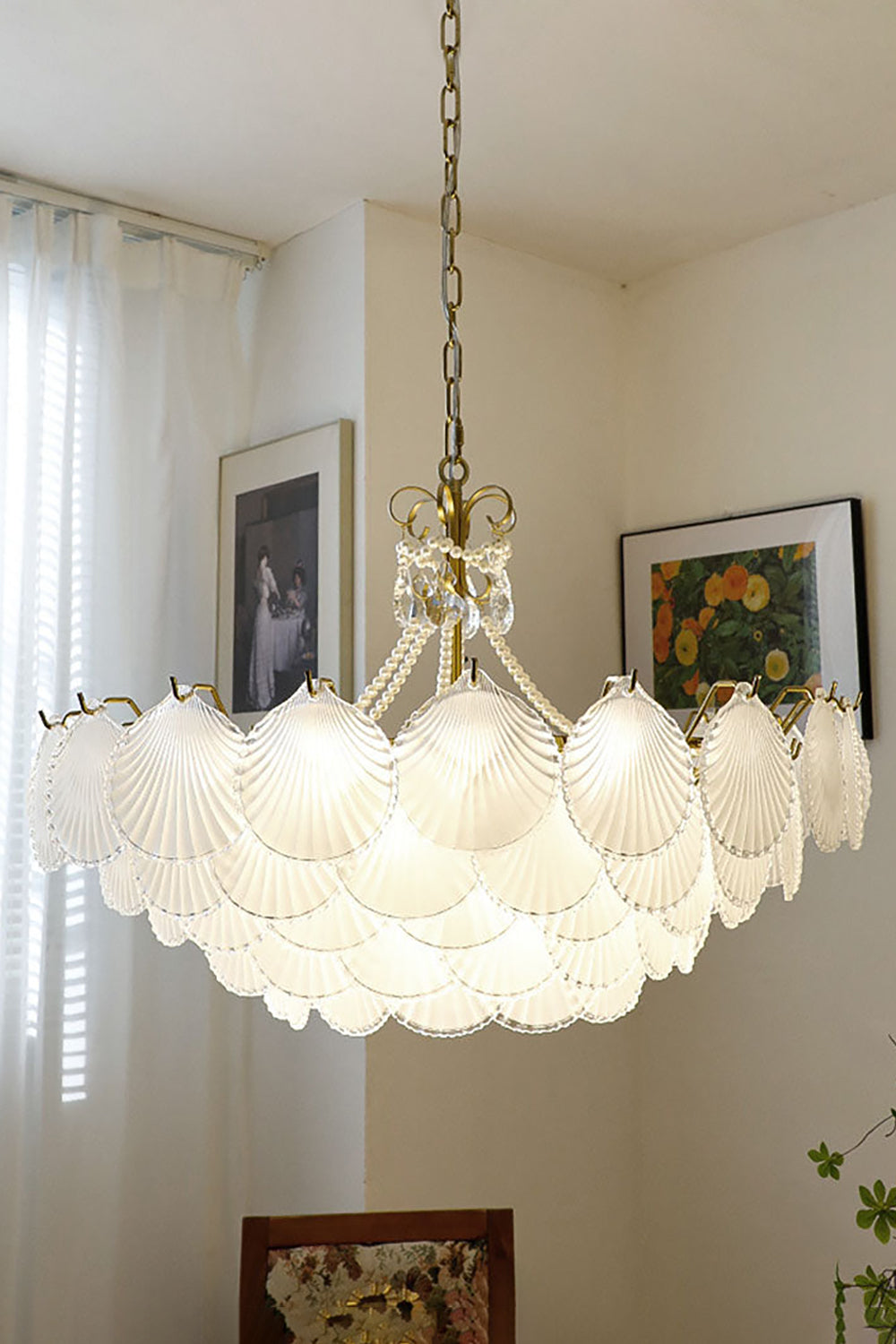 Shell Pendant Light