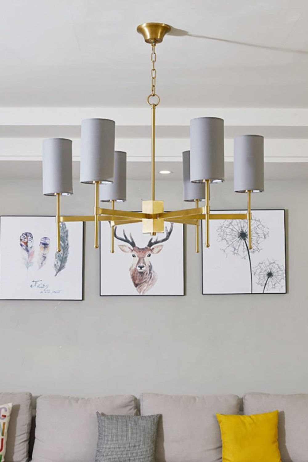 Silk Stem Chandelier