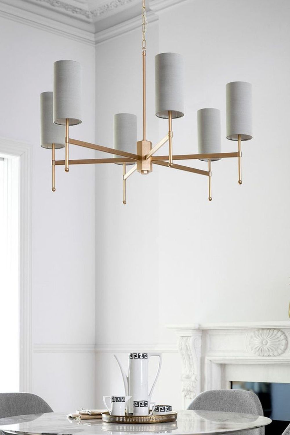 Silk Stem Chandelier