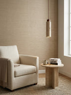 Stone Cylinder Pendant Light
