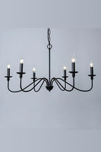 Timeless Gold Candle Chandelier