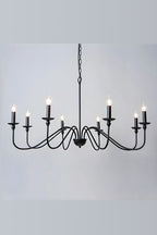 Timeless Gold Candle Chandelier