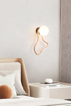 Travertine Flow Wall Sconce
