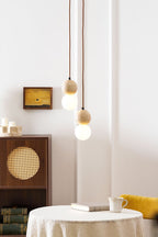 Travertine Stone Pendant Light