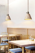 Travertine Aurora Pendant Light