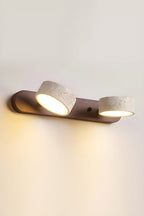 Travertine Duo Wall Light