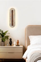 Travertine Slab Wall Sconce
