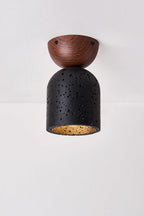 Travertine Stone Ceiling Light