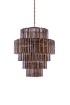 Vespera Glass Tiered Chandelier