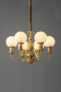 Vintage Brass Chandelier