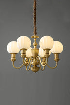 Vintage Brass Chandelier