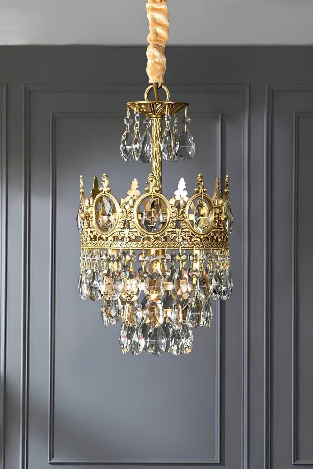 Vintage Crystal Chandeliers