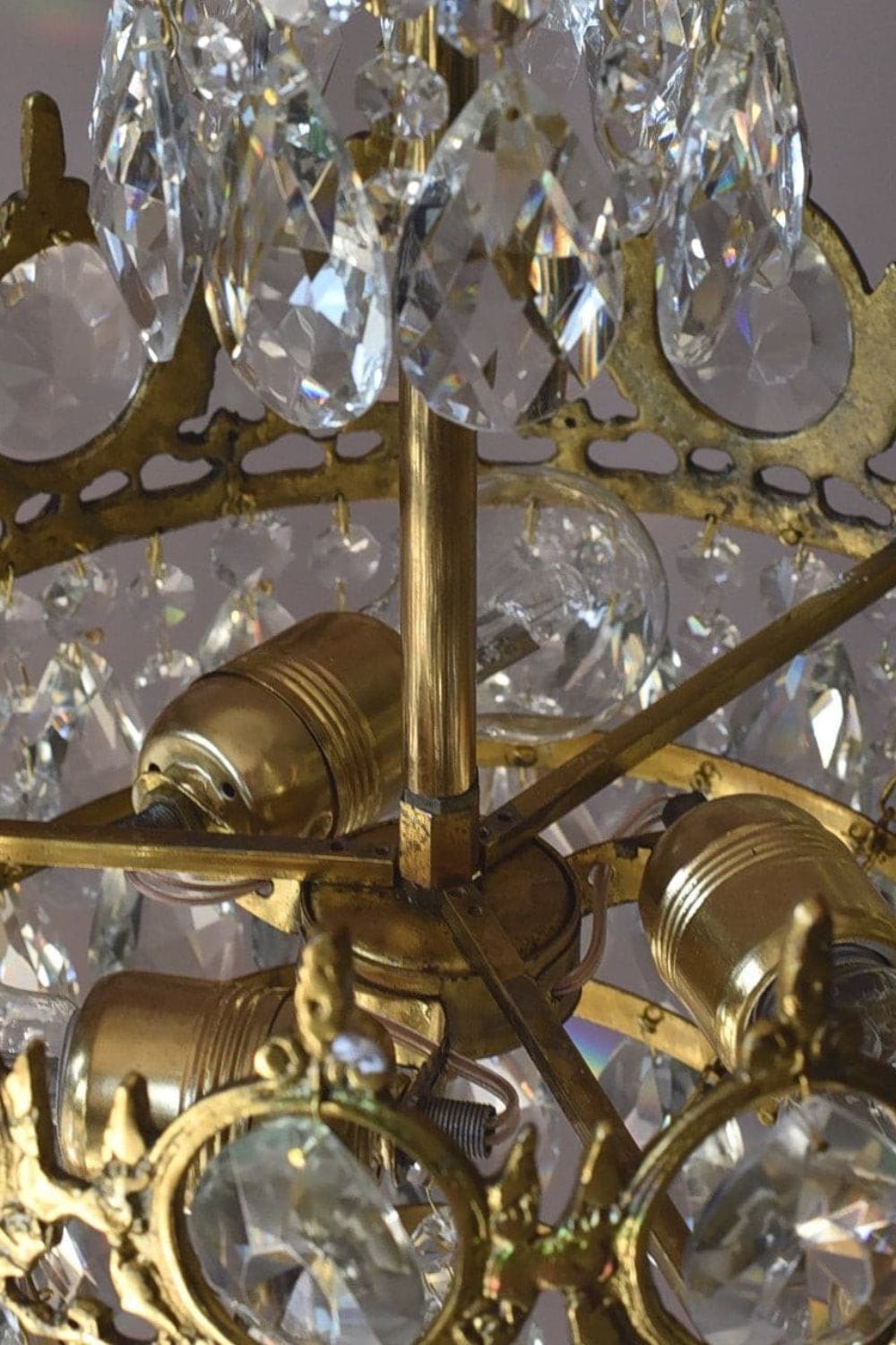 Vintage Crystal Chandeliers
