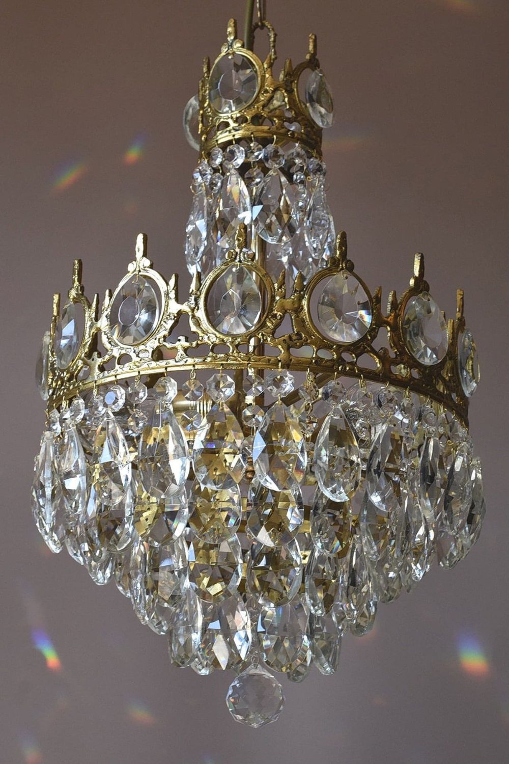 Vintage Crystal Chandeliers