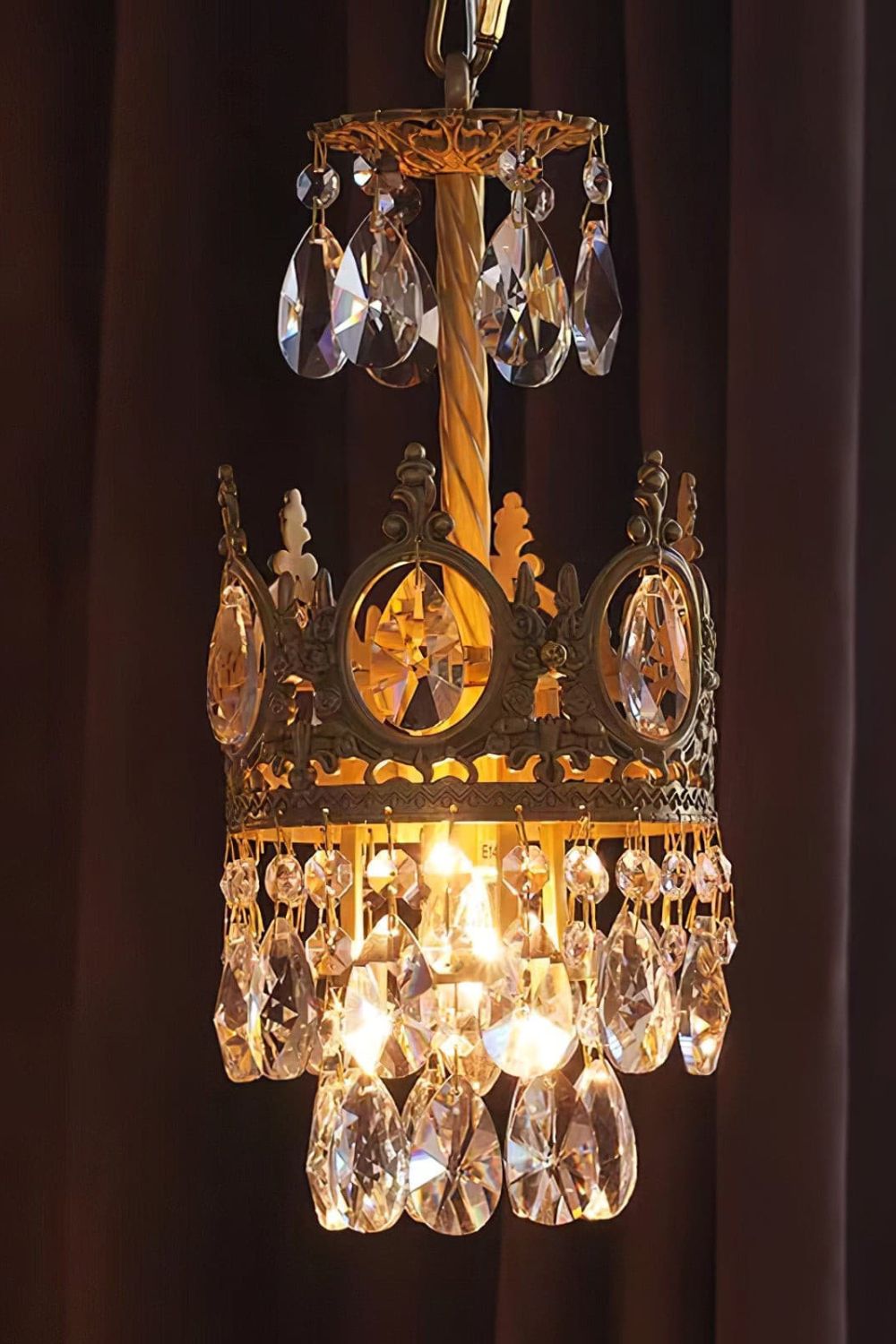 Vintage Crystal Chandeliers