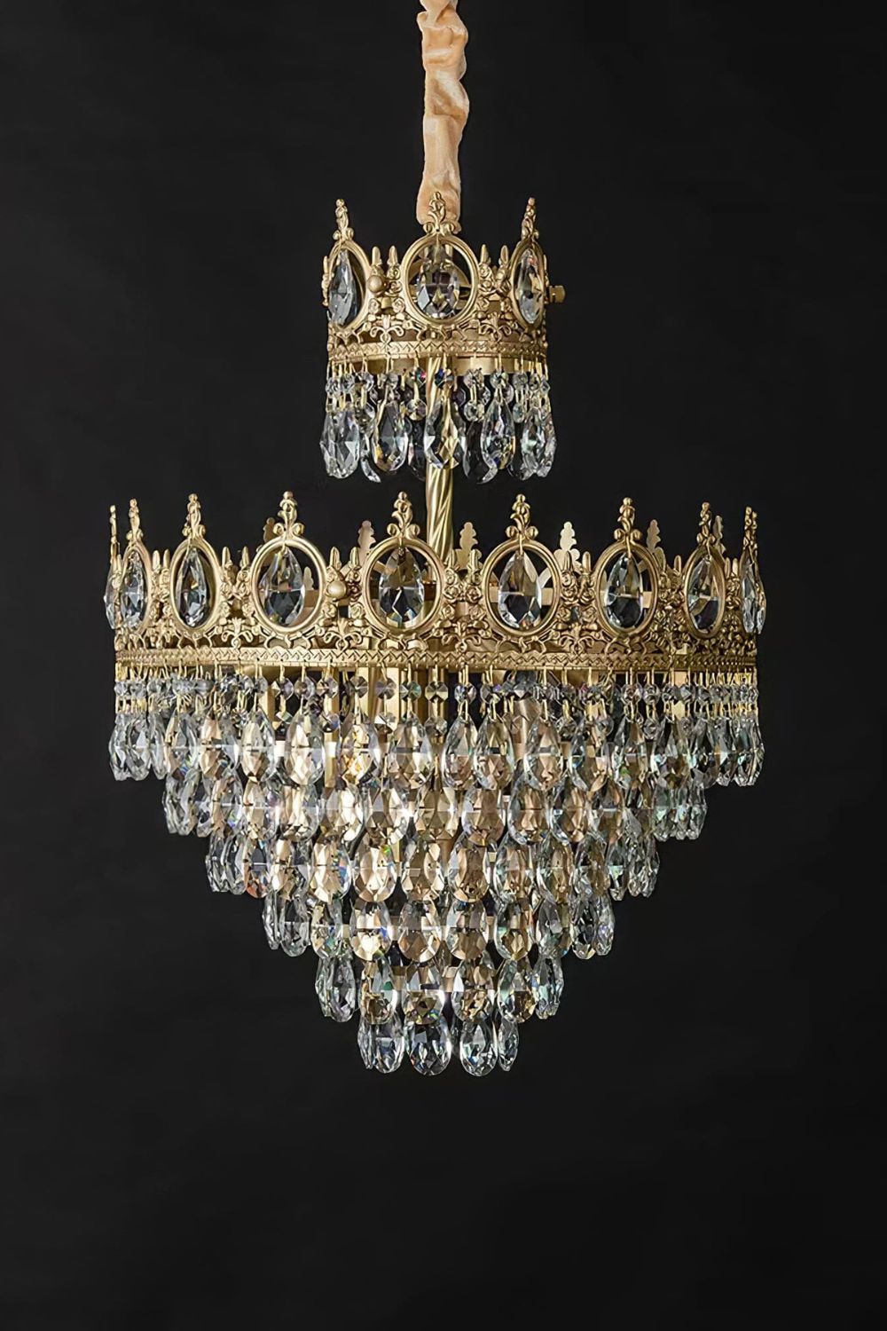 Vintage Crystal Chandeliers